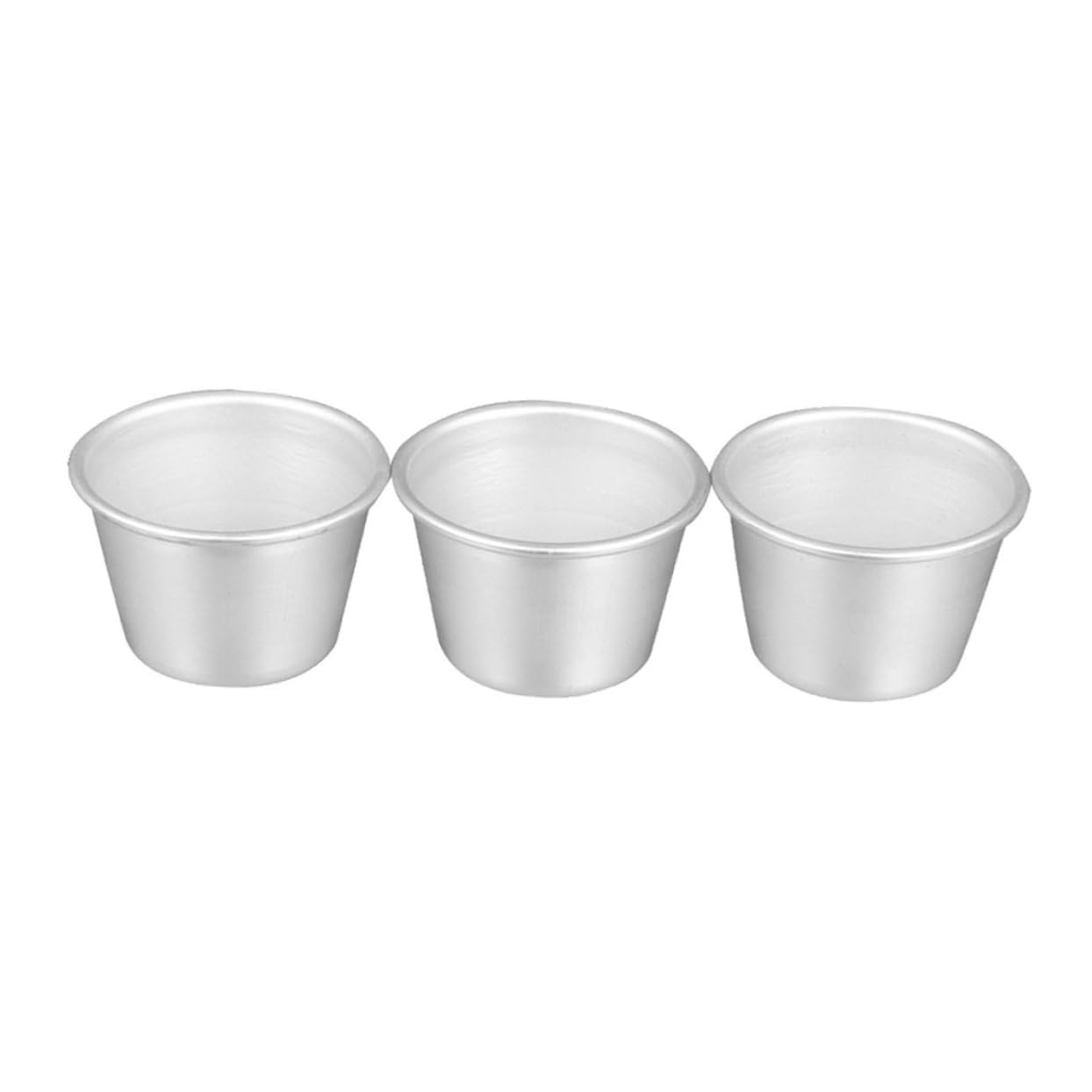 CONGARTENO 3pcs Non Stick Aluminum Alloy Round Cake Baking for DIY Pastries Easy Clean Baking Tools for Delicious Cakes Puddings and Tarts