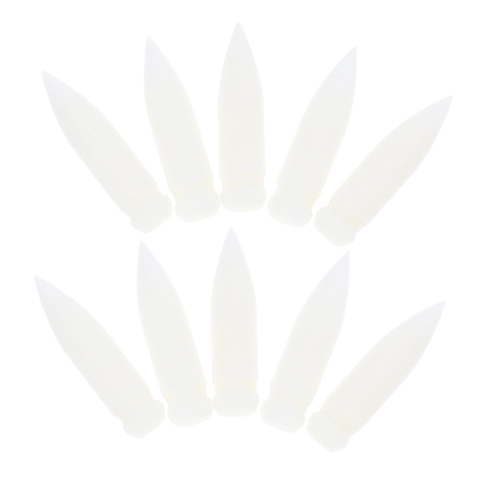 KALLORY Nylon Material Markers Brush Tip Replacement 0.4mm Fine Tip for Accurate Marking Writing