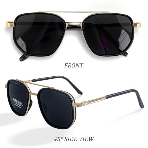 Image of Women Sunglasses Polarized UV400 Vintage for Driving HD Retro with Case | for beach fishing travel daily outdoor wear,Unisex,Classic Shades,blown,anti-glare lenses, scratch hard,lightweight frame