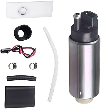 255LPH High Performance Electric Fuel Pump Replace Walbro GSS340 with Installation Kits