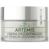 VOVEES ARTEMIS Crema Facial Antiarrugas para Mujer y Hombre, Hidratante Día y Noche con Ácido Hialurónico y 10 Activos Naturales Bio, 50...