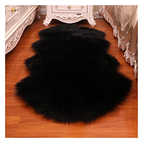 Tapis de salon moelleux gris moquette chambre douce - 2