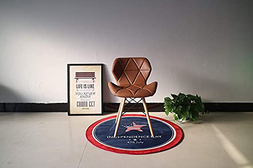 Bhumika-Overseas-Faux-Leather-Standard-DiningCafe-Chair-Tan