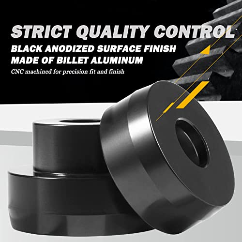 Camoo 134-10005 Cnc Billet Aluminum Body Mount Bushings Kit Fits For 1968-1981 Camaro/Nova/Chevy Ii, Eliminate Noise And Reduce Chassis Flex (32Pcs) #TOP2