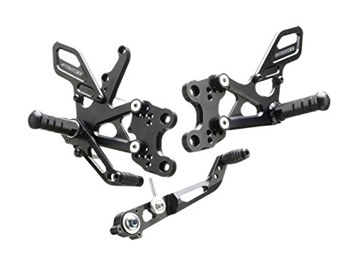 ストライカー スペシャルステップキット 6POS ブラックハードアルマイト GSX-R1000/R ABS SS-AA2138B