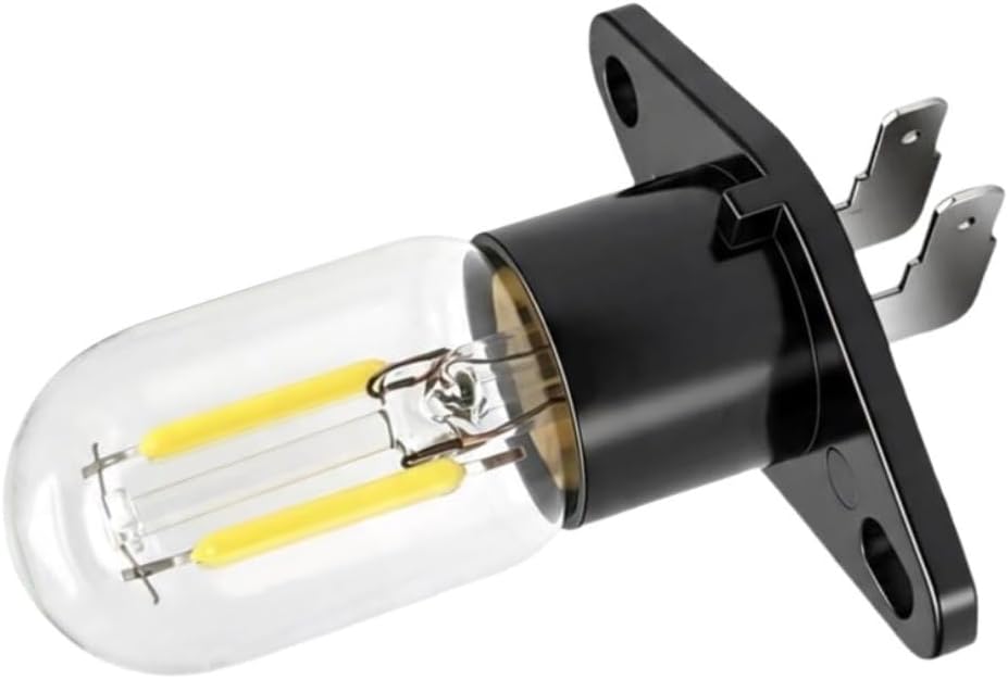 6912W3B002K Microwave Lamp Light Bulb LED 120V fits for Samsung LG Kenmore GE WB25X21018, 4713-001046, 6912W3B002L, 6912W3B002A, 6912W3B002G, 26QBP1109, E504354, 26QBP1121,WB36X10063 -White Light