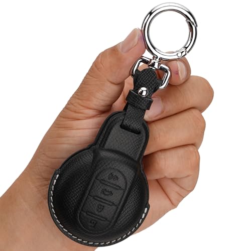Coque de clé en cuir Mini Cooper évitez rayures et usure boîtier