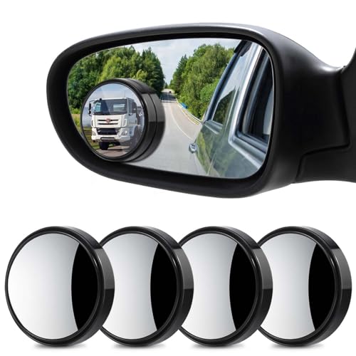 WSSROGY 4 Pcs Blind Spot for Car Convex Mirror 2 ...