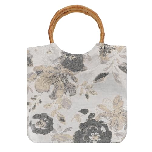 ［ハルジオ］ 和装バッグ 袴 バッグ 和装 浴衣 レディース ハンドバッグ 小さめ ミニ バンブーハンドル 竹 持...