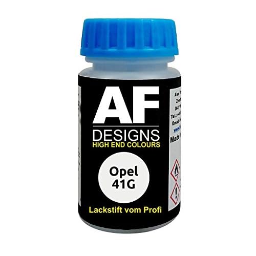 Lackstift für Opel Creme Weiss 41G schnelltrocknend Tupflack Autolack