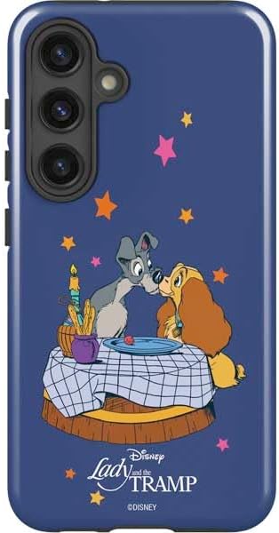 Skinit Impact Phone Case Compatible with Galaxy S25 - Officially Licensed Disney Lady & The Tramp Bella Notte Design