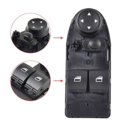 Interrupteur de Commande de Voiture Réactif pour Régulateur de Vitre E92 LCI - 5
