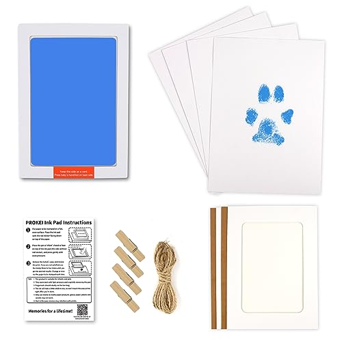 Prokei Clean Touch Pet Ink Pad Paw Print Stamp Kit For