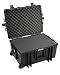 Produktbild B&W Transportkoffer Outdoor - Typ 6800 Schwarz - mit Würfelschaum, Trolley Koffer, ideal auf Tour - wasserdicht nach IP67 Zertifizierung, staubdicht, bruchsicher und unverwüstlich