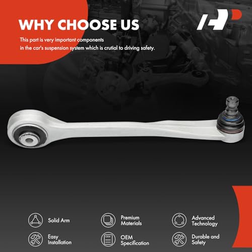 A-Premium Front Right Forward Upper Control Arm with Ball Joint, Compatible with Audi & Porsche -2009-2019 - A4 allroad, Q5, A5, A5 Quattro, A6, A6 Quattro, A7 Quattro, allroad, RS7, S5, S6, S7, Macan by A-Premium - Used condition - Image 6