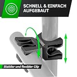 TOOLZ Koordinationshürden Set (5er-Set) – Agility Grid Set - Trainingsstangen & Clips für Parcours, Slalom & Sprungtraining – Agility Hürden-Set +Tasche