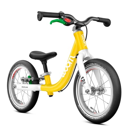 Image of woom GO 1 & GO 1 Plus Balance Bike for Toddlers & Kids 18 Month to 4.5 Years Old, 12-Inch & 14-Inch Lightweight Bicycles for Boys & Girls