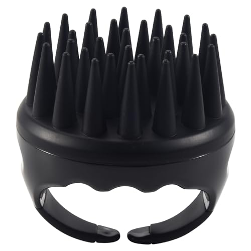 Pesfehhy Silikon Haar Kopf Haut Shampoo Massage BüRste Dusch Kopf Massage GeräT Haar WäScher Gegen Schuppen