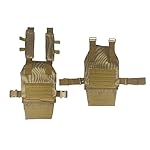 Greencity Weight Vest Adjustable Strength and Endurance Training, Tactical Vest Quick Release with Molle System, Fitness Workouts, Running - Image 5