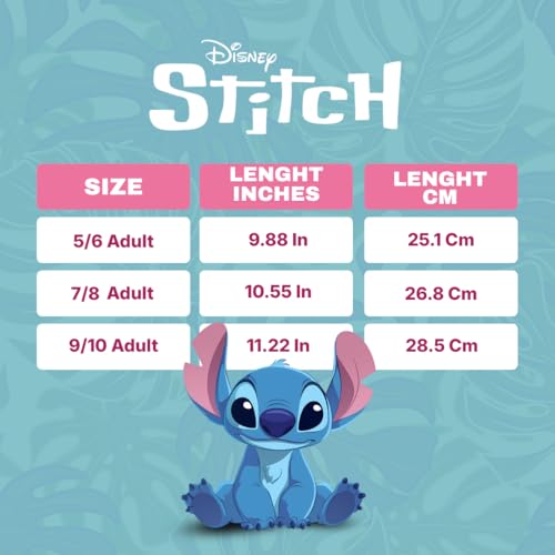 Image of Women Slipper Plush SlipOn Sock Slippers Stitch Minnie Jack Skellington