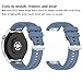Band Compatible with Huawei Watch GT5 Pro 46MM for Women Men, 22mm Soft Adjustable Sport Silicone Replacement Straps Fit for Huawei Watch GT6 46mm Accessories (GY)