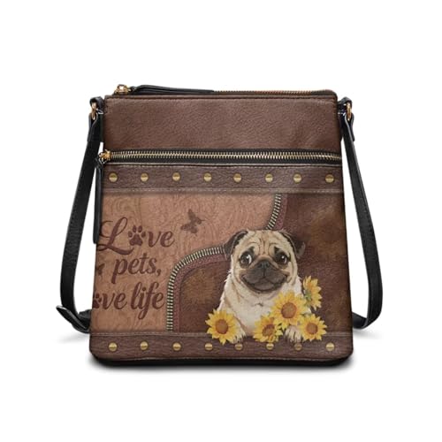Sac à main bandoulière en cuir synthétique premium aux finitions soignées pour femme
