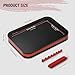 Wet Pallet for Painting Miniatures - Golden Maple 2 in 1 Dry and Wet Palette with Lid, Including 11 Miniature Paint Brushes,100PCS Palette Paper, 4PCS Sponges, Paint Brushes Holders