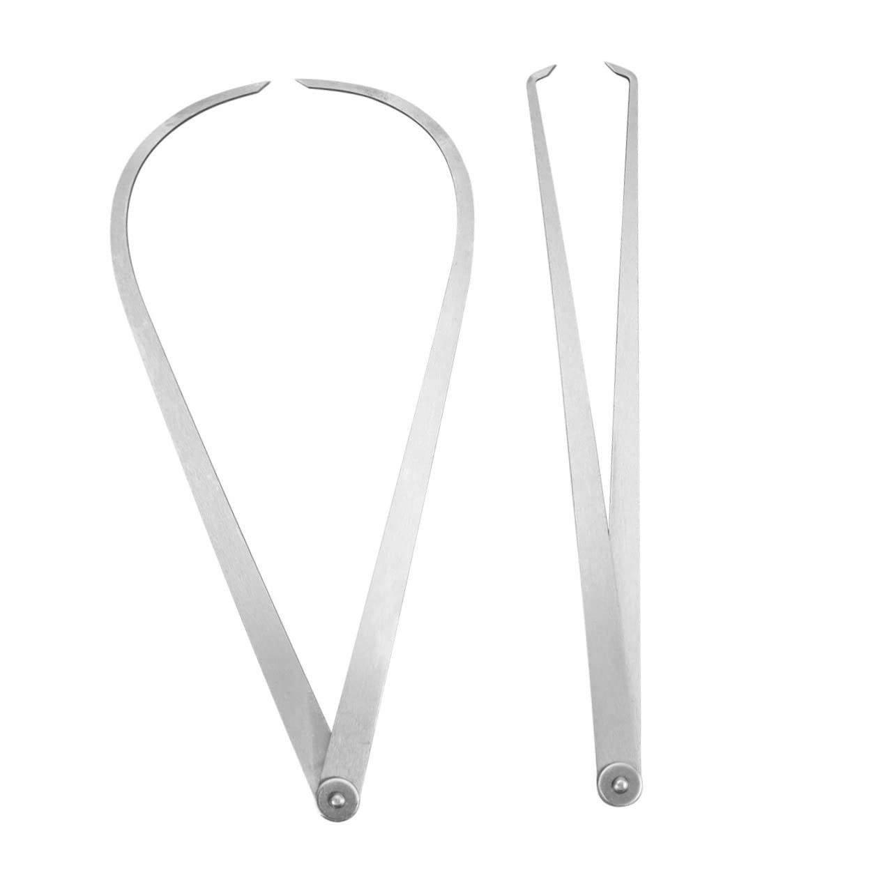 MUSISALY 2pcs Measuring Caliper Distance Calipers Joint Calipers Dividers Calipers Measuring Tools Inside Caliper Divider Calipers Outside Caliper Tool Internal Caliper Distance Measuring