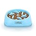 Nobleza Ciotole per Cani Grandi e Taglia Media, Ciotola per Cani Anti Ingozzamento, Ciotola Plastica per Cane Gatto Animali Ciotola Antiscivolo Durevole ad Alimentazione lenta, Design a Puzzle, 20 cm