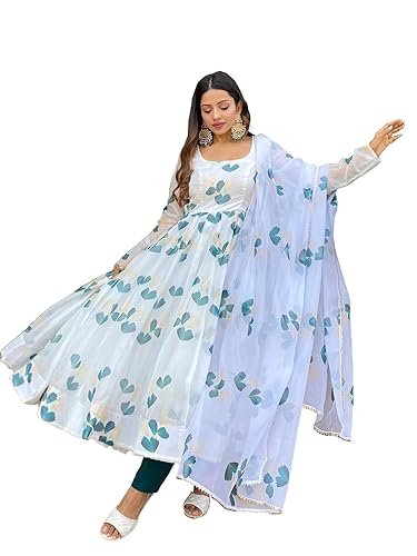 Wedani Georgette Anarkali Kurta Set for Women