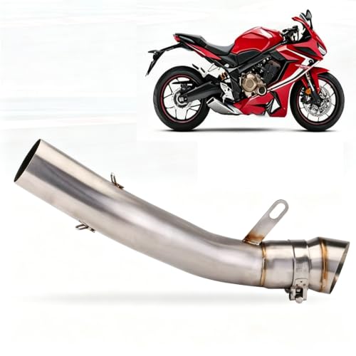 Stainless Steel Exhaust Mid Pipe for Honda CB650F/CBR650R