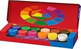 FABER-CASTELL - Gouache Farben Set, 12 Temperafarben jeweils 20 ml