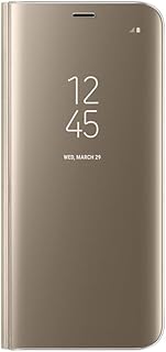 Samsung EF-ZG950CFEGWW Clear View Schutzhülle für Galaxy S8 Gold