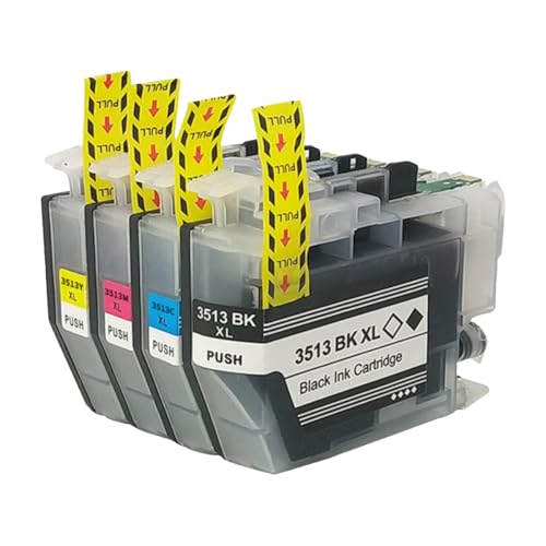 Cartouche LC3513Y compatible MFC-J890DV pour résoudre le problème d'encre jaune épuisée