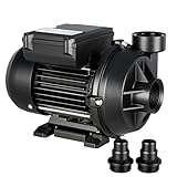 LANCHEZ Poolpumpe 250W, max. Fördermenge 9.000 l/h Pool filterpumpe, max. Förderhöhe 7.5 m, Schwimmbadpumpe für Swimmingpool & Pool Garten