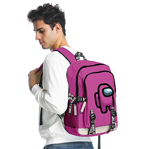 Mochila Bolsa Among Us Original Unissex App Jogo Novidade (MODELO 2)