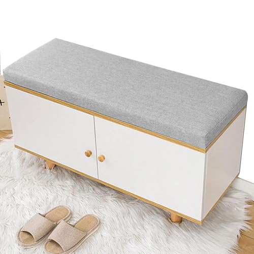 QOEUIUJ 5CM Grueso Cojin de Banco a Medida Interior Exterio 90x50 100x40 80x40 120x40 150x40 130x40 100x40 Funda de Lino Extraíble for Sillas largas de Patio, Jardín y Ventanales(O8,50x180cm/20x71in)