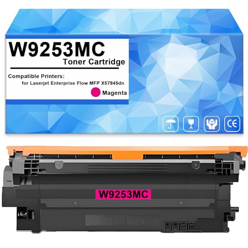Cartouche de toner magenta W9253MC compatible HP Enterprise Flow MFP X57945dn