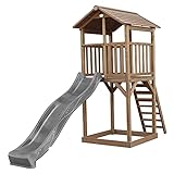 GIOCO SICURO: tutte le torri di gioco AXI hanno un marchio CE e sono testate e prodotte secondo la norma di sicurezza EN 71, in modo che i bambini possano giocare in tutta sicurezza. Per questo non solo diamo la nostra parola, ma anche 10 anni di garanzia! Montaggio semplice: Beach Tower è costruito con pannelli prefabbricati. Le parti sono solitamente preforate, in modo che il dispositivo possa essere montato in pochissimo tempo.