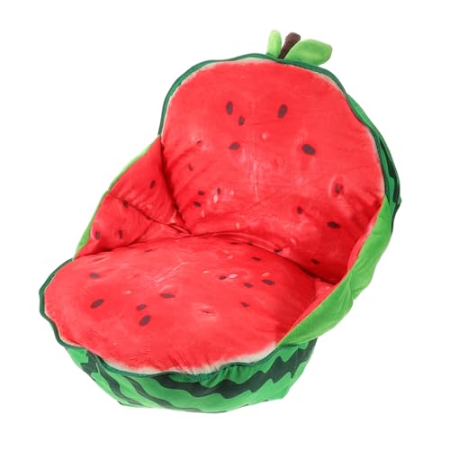 CHICAMPERA ?真スイカ座団 抱き枕 背もたれクッション 多機能フルーツクッション 家用インテリア装飾 ユニークなぬいぐるみ