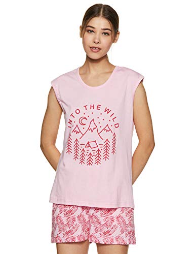Image of GiglyMigly Women Cotton Printed Top and Pyjama Set