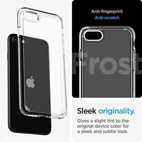 Image of Spigen Ultra Hybrid (Anti-Yellowing PC Back) Designed for iPhone SE 2022 Case /iPhone SE 3 Case 2022 / iPhone SE 2020 Case /iPhone 8 Case /iPhone 7 Case - Frost Clear