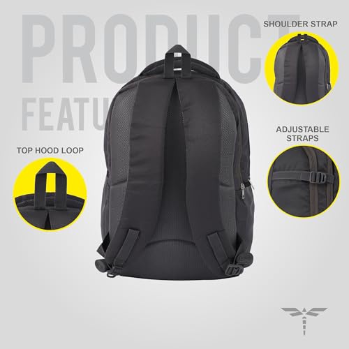 Image of Impulse IMP Omega 45L Laptop Backpack /Office Bag /School Bag /College Bag /Business Bag /Travel Backpack Water Resistant Fits Up to 16 Inch Laptop with 1 Year Warranty