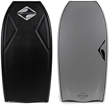 Toobs Drive Comp (DC) 40 inch Bat Tail Bodyboard Black/Silver