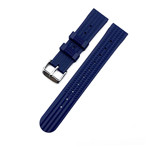 Bandes de montre de 20 mm pour sangles de caoutchouc de gaufre adaptées au quotidien
