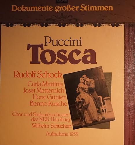 Image of Giacomo Puccini, Tosca (VINYL-BOX) Dokumente großer Stimmen