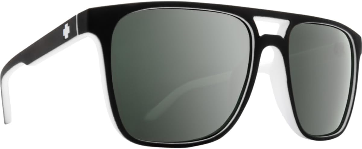 Spy Square Czar Whitewall-HD Plus Gry Green W/Platinum Spectra Mirror, Multi, One Size