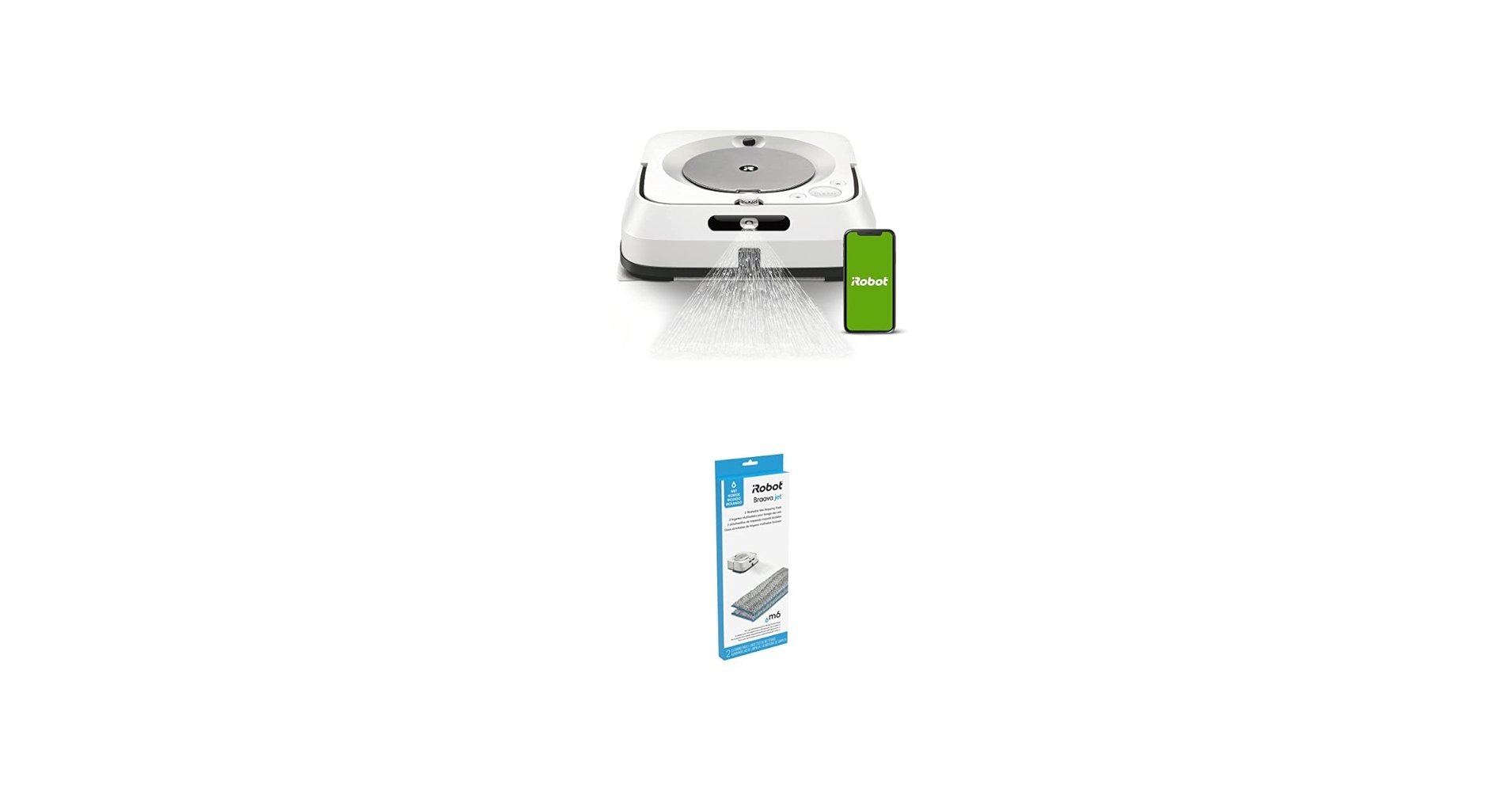 掃除機・クリーナー iRobot Braava jet M6 iRobot Braava JET M6 Robot Mop – Sylvane