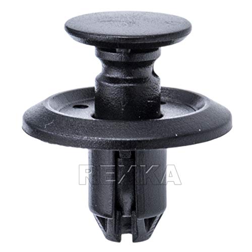 Rexka 30pcs Fender Liner Push Type Retainer Clip Fastener MU488006 for Mitsubishi Eclipse, Eclipse Cross, Endeavor, Galant, Lancer, Mirage, Mirage G4, Outlander, Outlander Sport