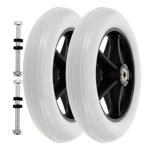 ZUNOXAZ �Ԉ֎q�p�����O�� �ϖ���PVC���\���b�h�z�C�[�� �É��݌v �ړ��⏕��Ή������p�[�c 2�Z�b�g